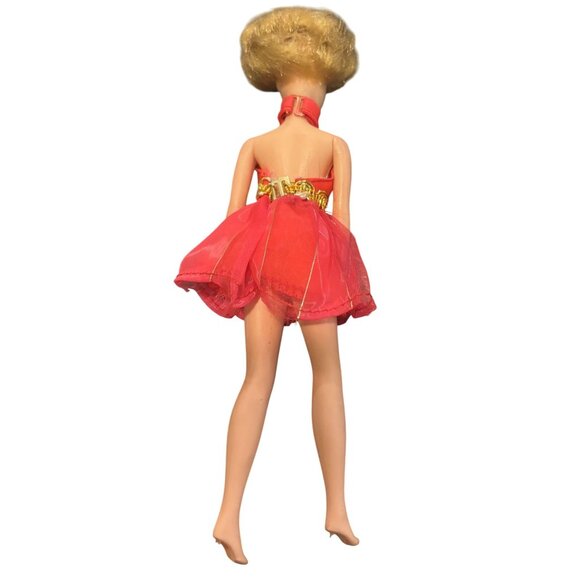 Vintage 70s Topper Dawn Doll w/Red Gold Dress - Picture 3 of 5